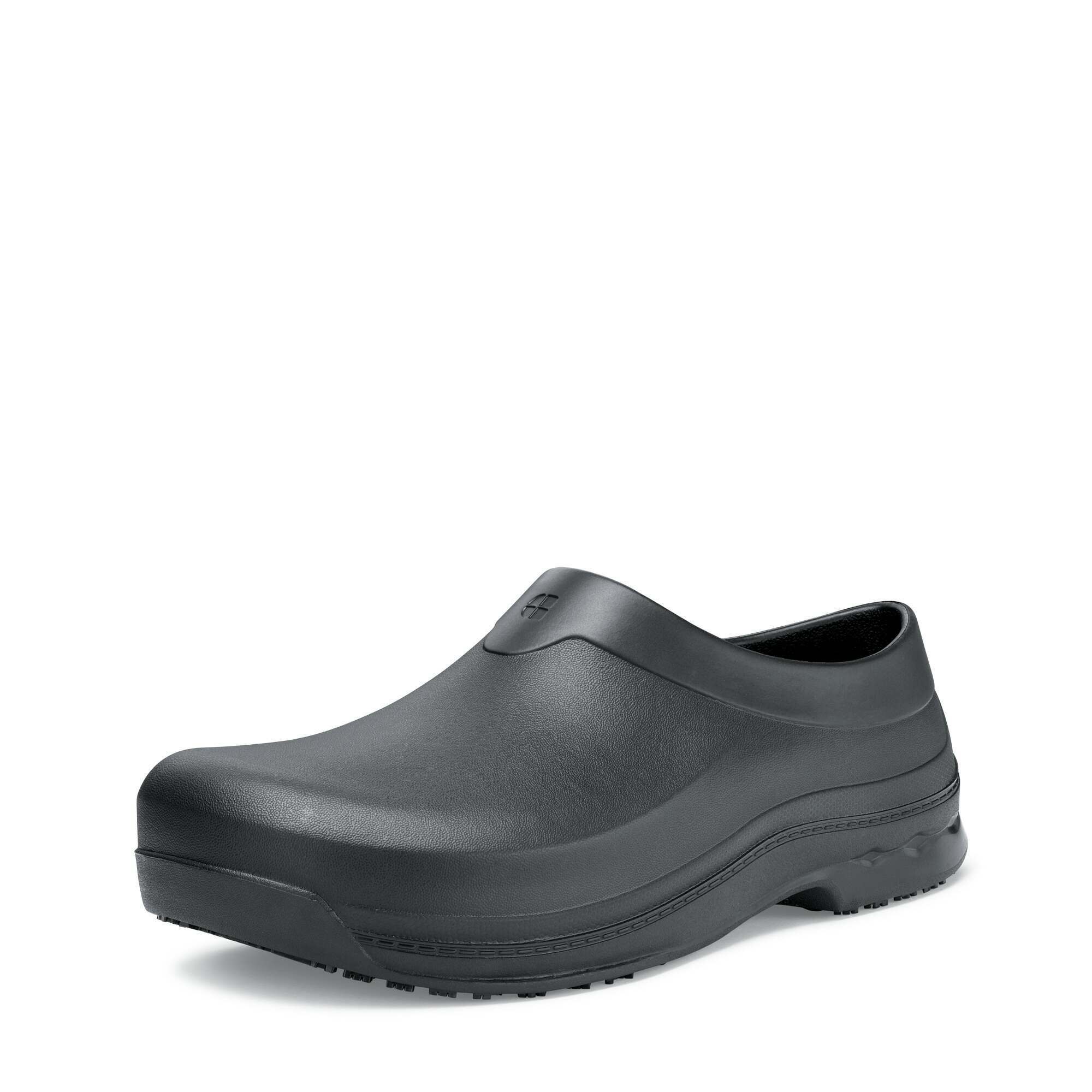 3 UK BLACK Shoes for Crews 69578-37/3 RADIUM Unisex Kitchen Clogs EN safety certified Lightweight
