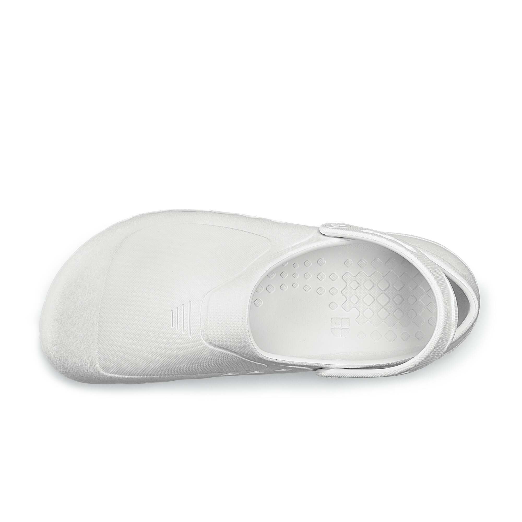 Slip Resistant Clogs Zinc White SFC Ultra Lightweight Shoes for Crews 62138 Froggz 
